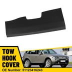 Tow Hook Cover Cap for BMW X3 E83 (2006–2010) Black