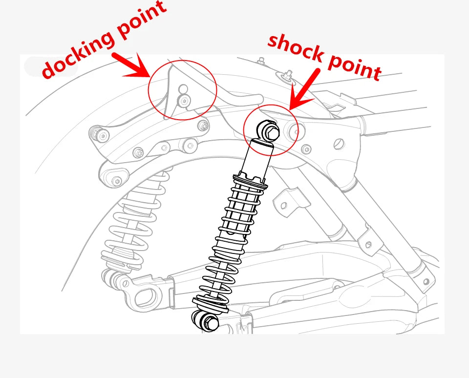 Sissy Bar Docking Hardware Kit for Harley Road King, Street Glide (2014–2024)