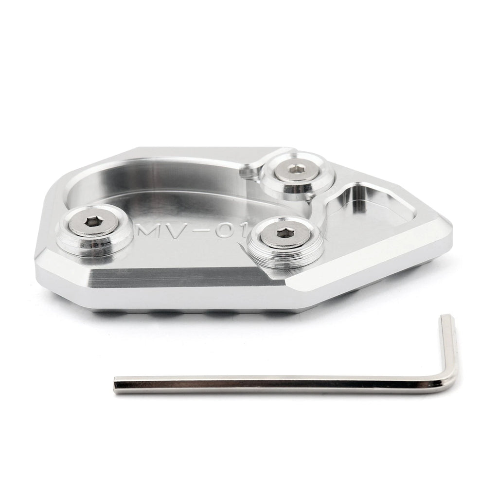 Side Kickstand Plate Pad for MV Agusta Brutale 1078, F4, Brutale 990R (2007–2010)