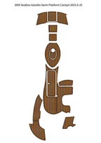 EVA Teak Floor Mat for SeaDoo Islandia (2005)