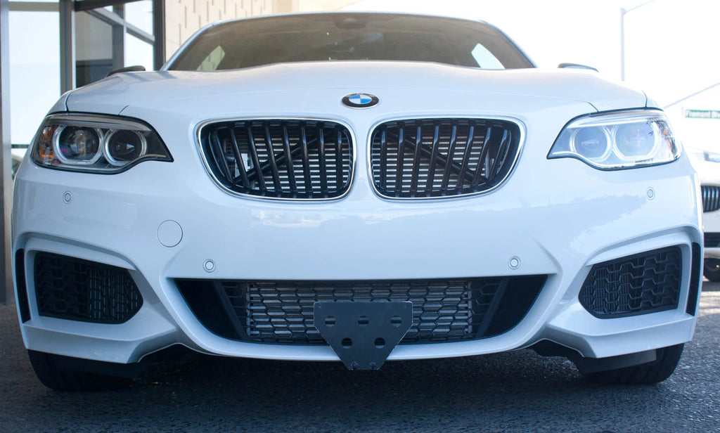 Front License Plate Bracket Replacement for 2015–2018 BMW M235i (Removable)