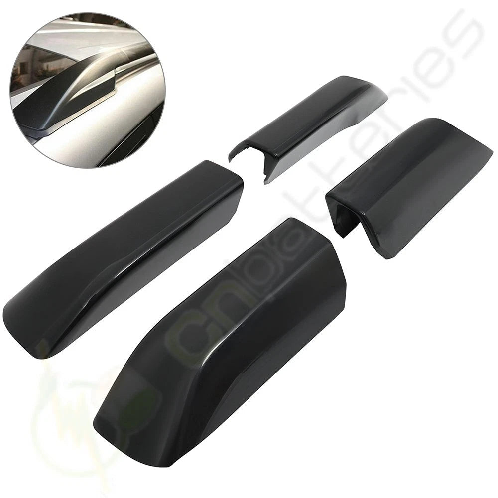 Set of 4 Roof Rack Bar Rail End Cover Caps for Toyota 4Runner (2010–2020)