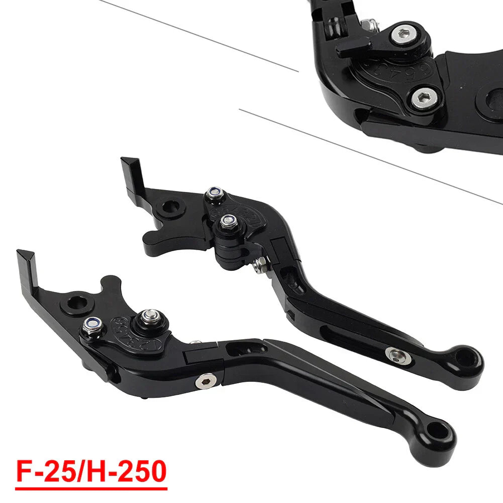 CNC Extendable Brake Clutch Levers for Honda CBR125R CBR150R CBR250R (2004-2023)