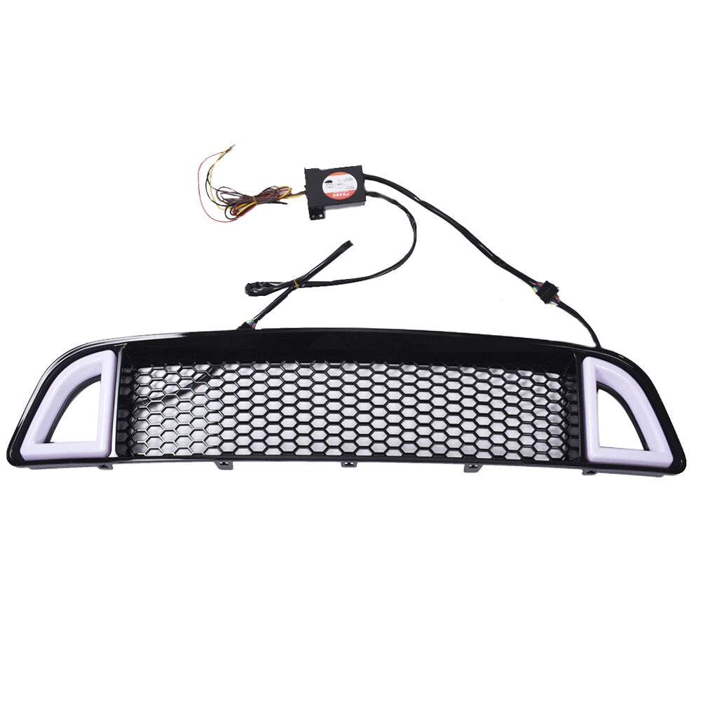 Front Grille Bumper for Ford Mustang (2013–2014) Black Mesh