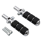 Rear Passenger Footpegs Footrests for Harley Softail Fatboy (2000–2006)