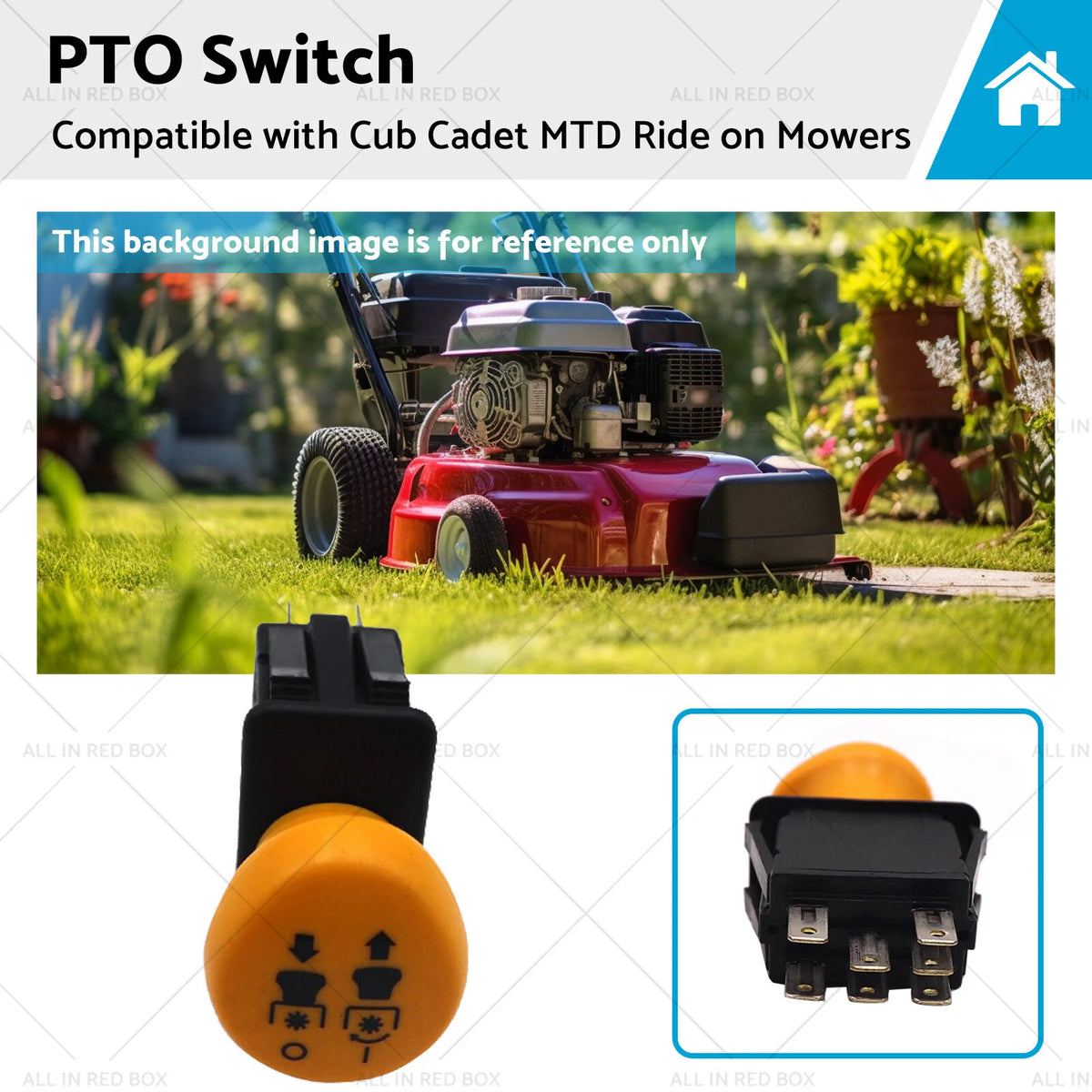 PTO Switch for Cub Cadet GT1054 (725-04258, 925-04175)
