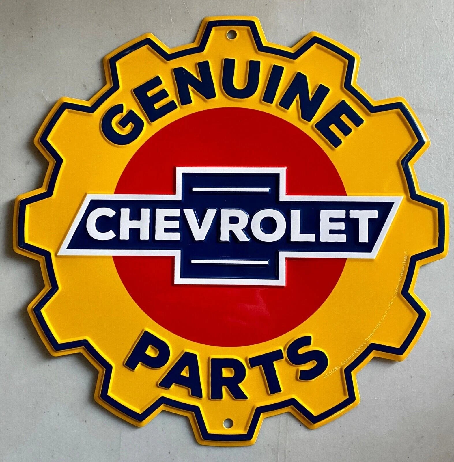 12" Aluminum Sign for Chevy (Vintage)