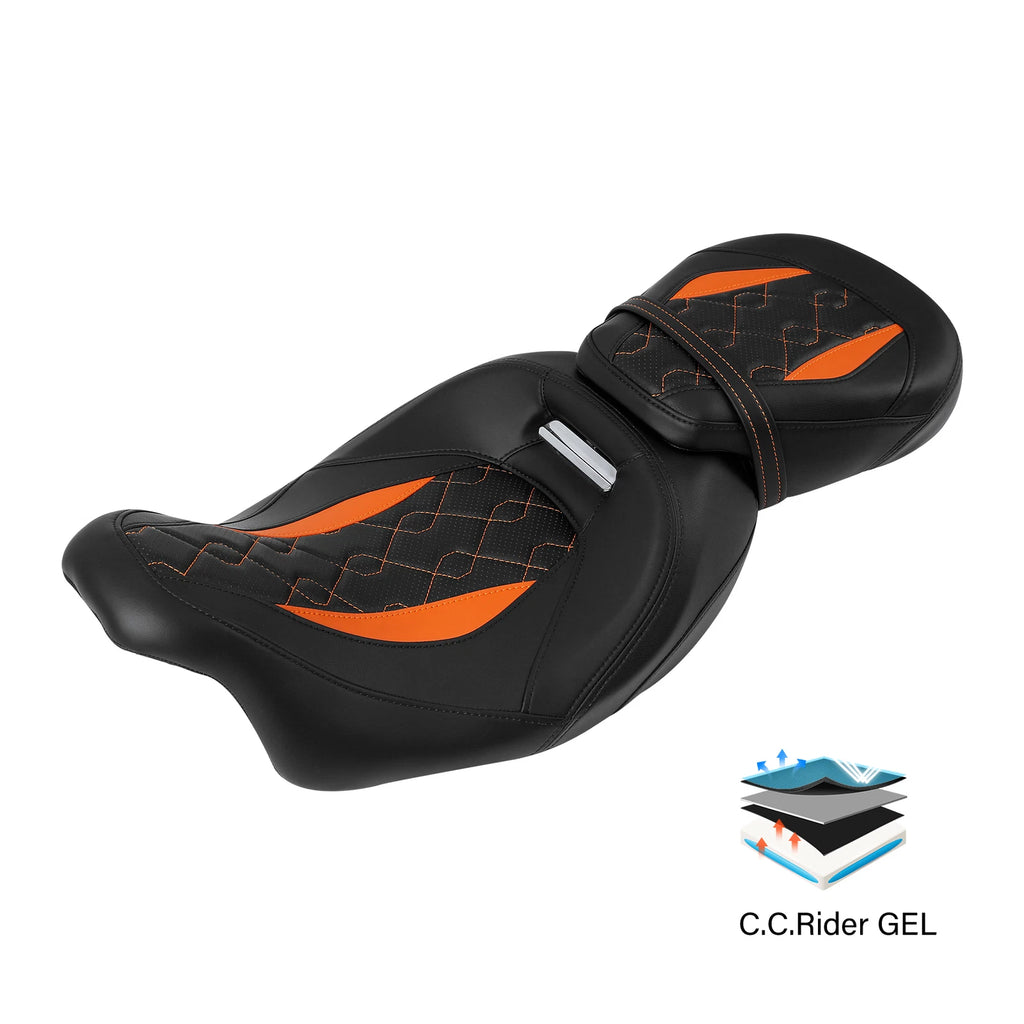 Gel Seat for Harley Touring Road King Glide (2009–2023)