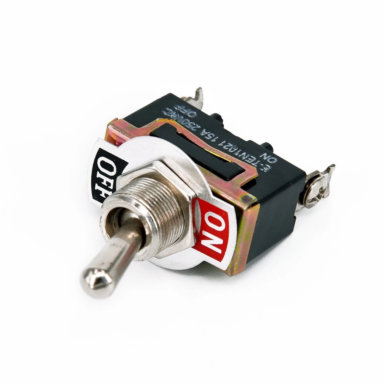 5pcs SPST 2Pin Rocker Toggle Switch for Boat (15A 250V) Waterproof
