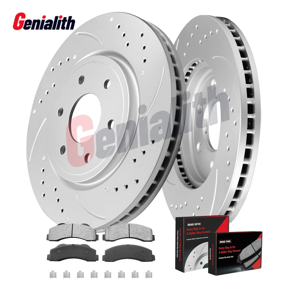Front Rotors & Brake Pads for Ford F-150, Expedition, Lincoln Navigator (2010–2020)