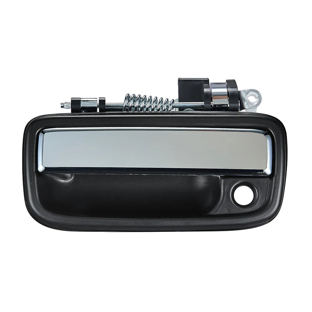 Set of 4 Chrome Outer & Black Inner Door Handles for Toyota Tacoma (1995–2004)