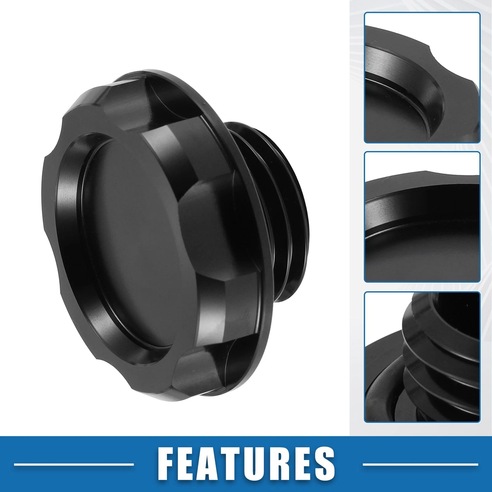 Oil Filler Cap for Acura Integra GS LS (1994–2001) Black