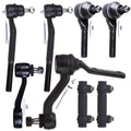 Set of 8 Front Tie Rods for Chevrolet Blazer S10 (1998–2004)