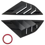 Black ABS Louvers for Ford Focus MK3 Hatchback (2012–2018)