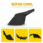 Windshield Wiper Side Cowl Extension Cover Trim for Toyota 4Runner (2010â2023)