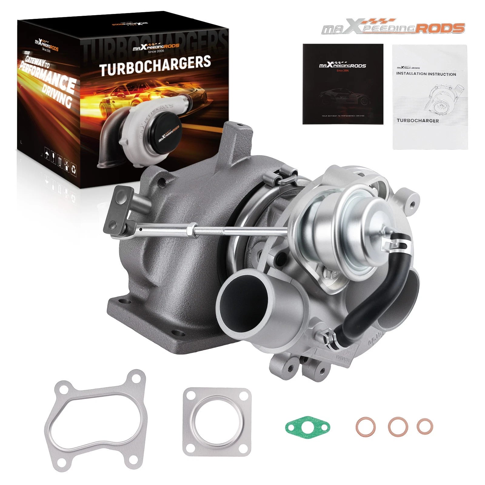 Turbocharger for Mazda B2500 (1996–1996) 109HP Floating Bearing J97A