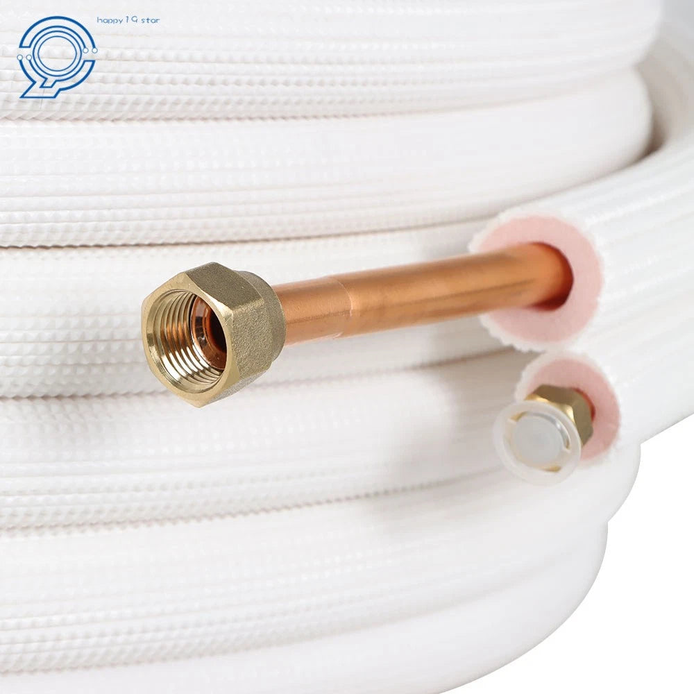 1/4 Inch - 1/2 Inch Install Kit for Mini Split Heat Pump Systems (50 Feet)