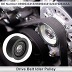 Drive Belt Idler Pulley for Chevrolet Cobalt (2005–2007) 059903341E Plastic