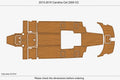 EVA Foam Teak Deck Floor Mat for Carolina Cat 2300 CC (2014)