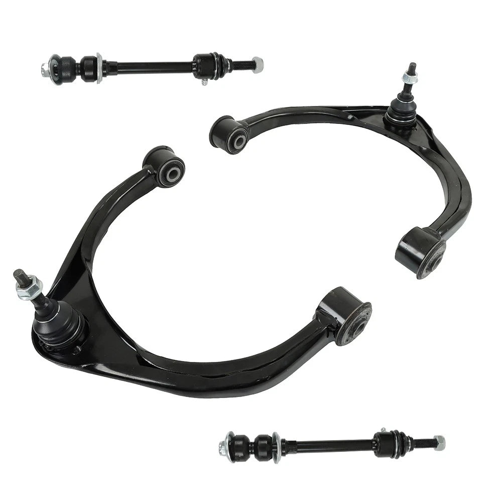 Set of 4 Front Upper Control Arms and Sway Bars for Dodge Ram 1500 Classic (2009-2019)