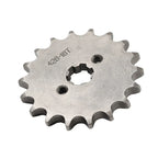17mm 18T Front Sprocket for 110CC 125CC ATV Pit Dirt Quad Bike