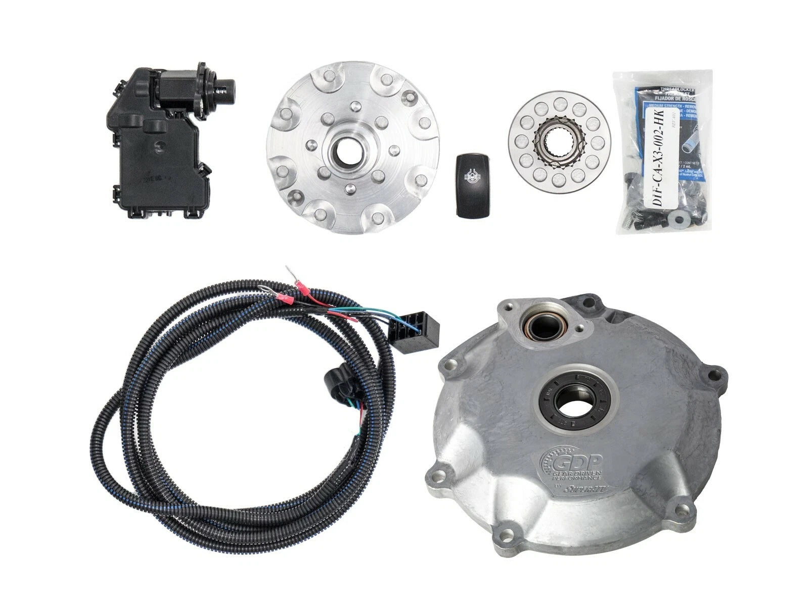SuperATV Heavy Duty Cast Pin Locker Differential for Can-Am Maverick Trail (2018–2023)