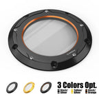 NICECNC Clear Clutch Cover Derby Cover for Harley Ultra Limited FLHTK (2016–2024)