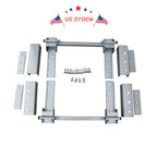 Set of 2 Heavy Duty Hidden Hinge Kit for Universal 2 Doors