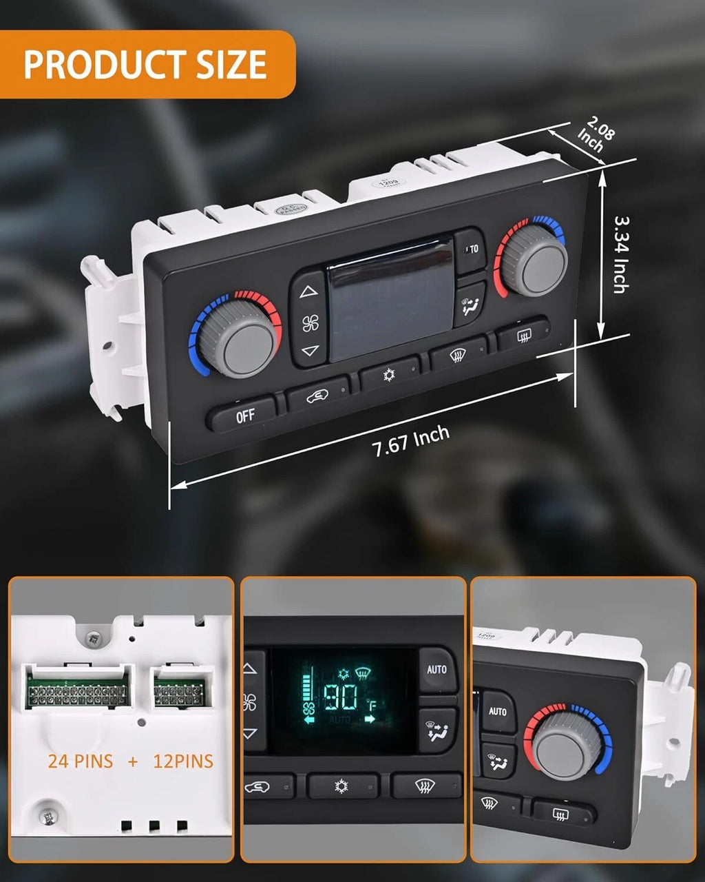 A/C Climate Control Module for Chevy Silverado GMC Sierra (2003–2004) 599-009 15107730