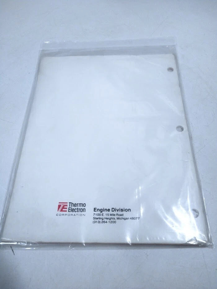 TEEC 187 Parts Manual for Crusader Marine Engines Model 165