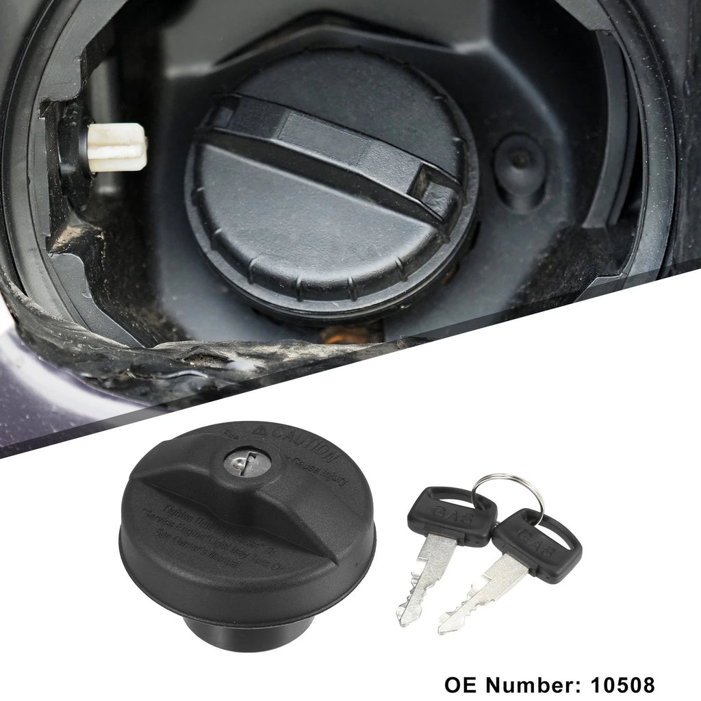 Fuel Tank Filler Cover with 2 Keys for Dodge Grand Caravan (2011–2020) No. 10508