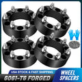 Wheel Spacers for Toyota 4Runner Isuzu Rodeo Trooper (12x1.5, 2") (2002–2009)