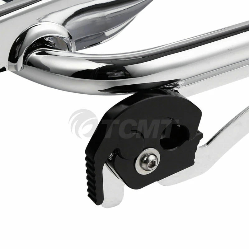 Chrome Stealth Luggage Rack Docking Hardware for Harley Touring (2014–2024)