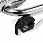 Chrome Stealth Luggage Rack Docking Hardware for Harley Touring (2014–2024)