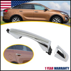 Chrome Outside Door Handle RH Rear for Kia Sorento (2016–2020)