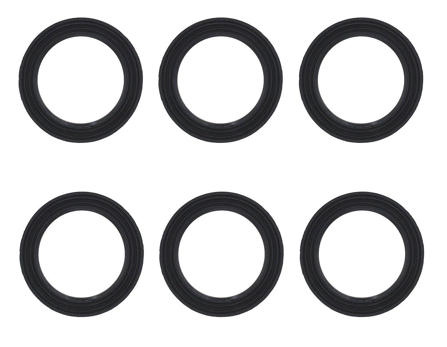 Set of 6 Engine Valve Cover Gaskets for BMW E36 E46 E85 E86 M3 Z3 Z4