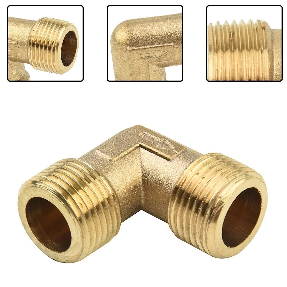 Elbow Coupler Pipe Joint for Universal (1.2x1.2x0.51 Inch)