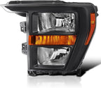 Driver Halogen Headlight Left Side for Ford F150 Pickup (2021–2023)