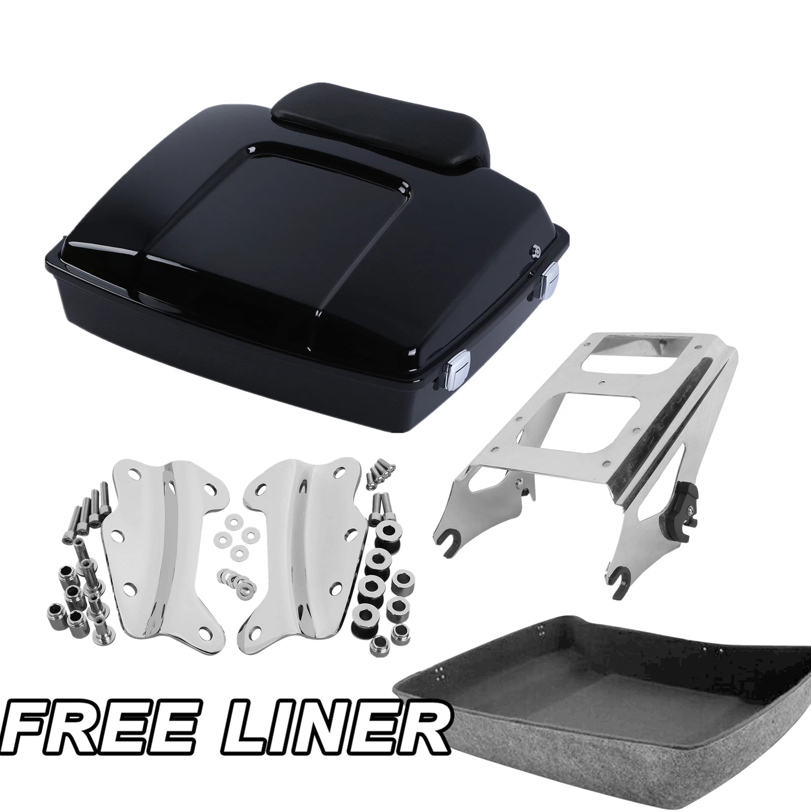 Razor Trunk Rack Docking Kit for Harley Street Road Glide (2009–2013)