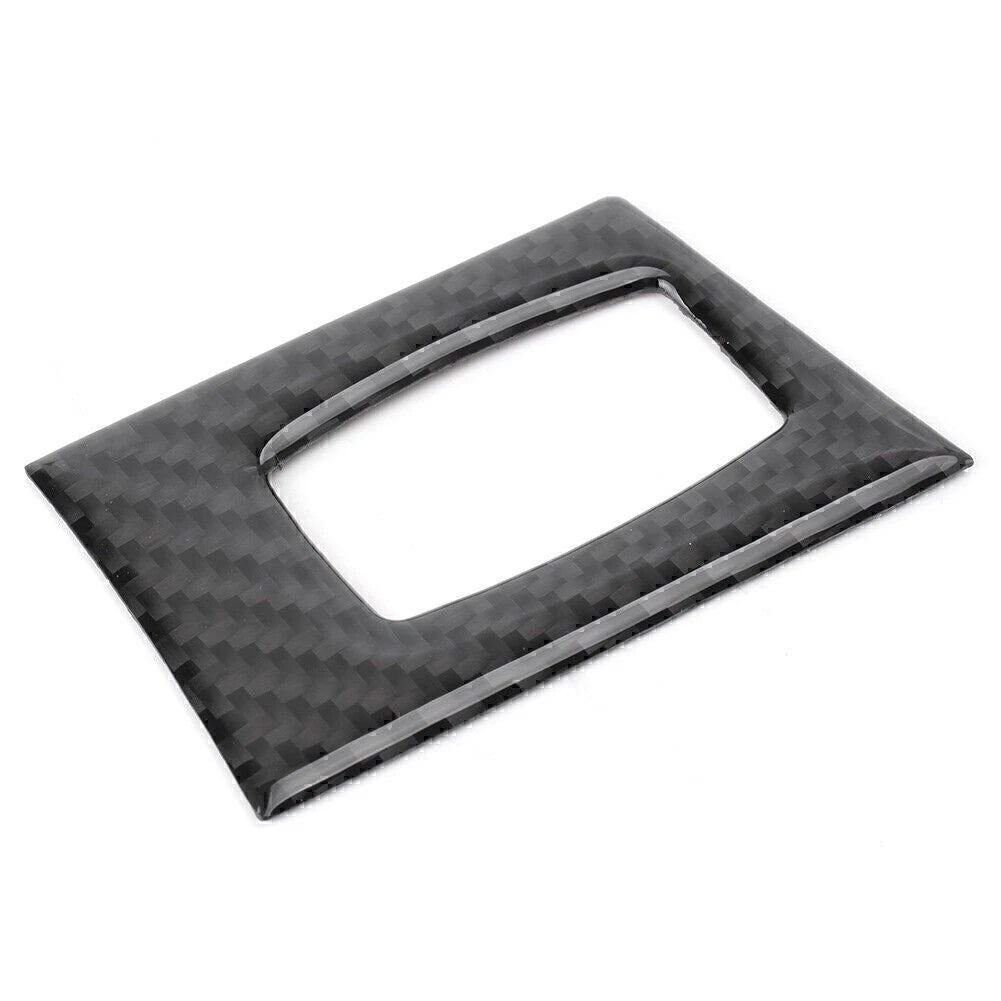 Carbon Fiber Switch Buttons Frame Trim for BMW E90 E92 E93 (2007–2013)