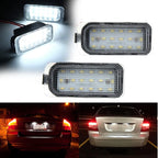 2X Full LED License Plate Light Lamp for Ford Fiesta JA8 (2008–2019) Edge (2015–2018)
