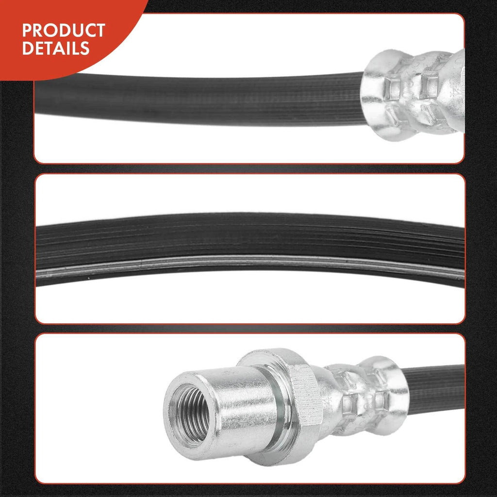 2X Front Brake Hydraulic Hose for Subaru Impreza (2004–2007) Turbo