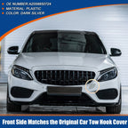 Tow Hook Cover for Mercedes-Benz (A2058850724) (2015–2020) Dark Silver