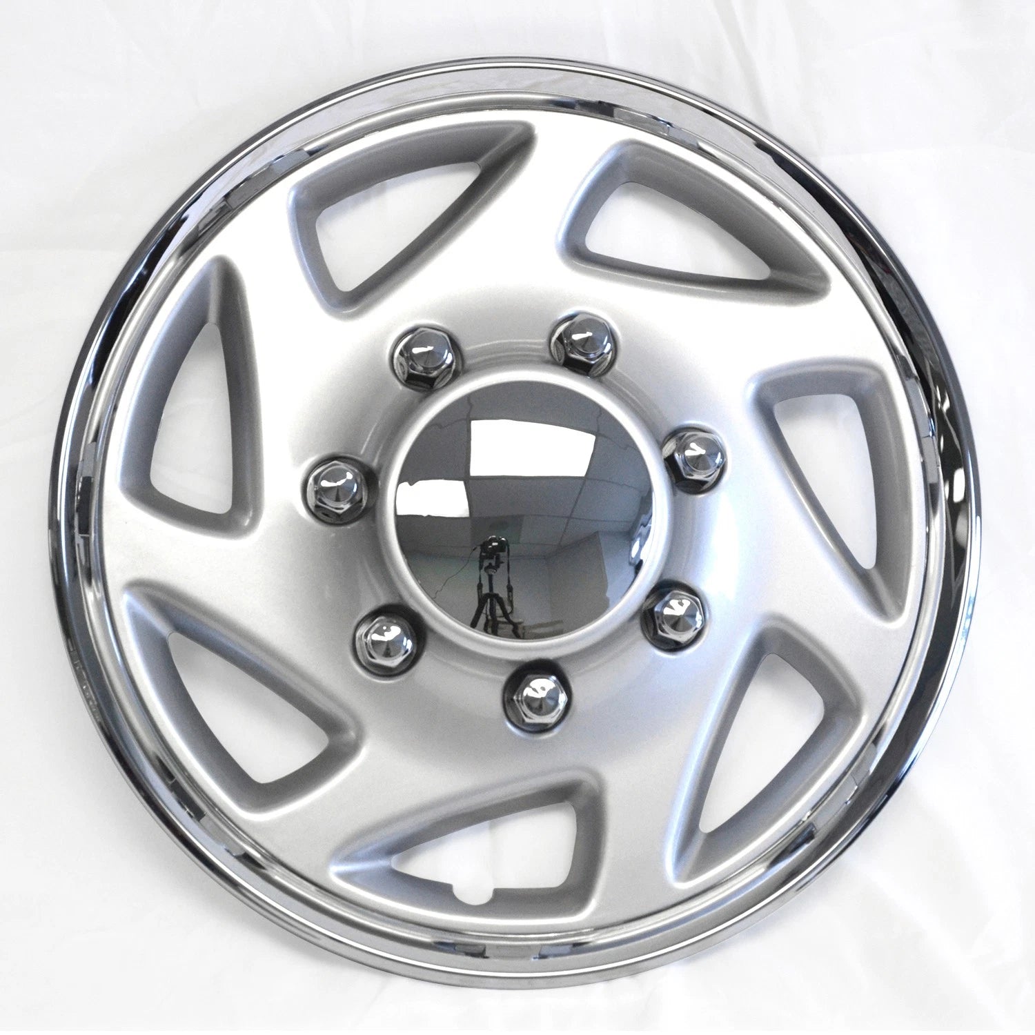 Set of 4 Hubcaps 5 Lug Wheel Rim Covers for Ford E150 Econoline (2008–2014)