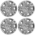 17' 5 Split Spoke Silver Bolt-On Wheel Cover Hubcaps for 2011-2014 Dodge Avenger