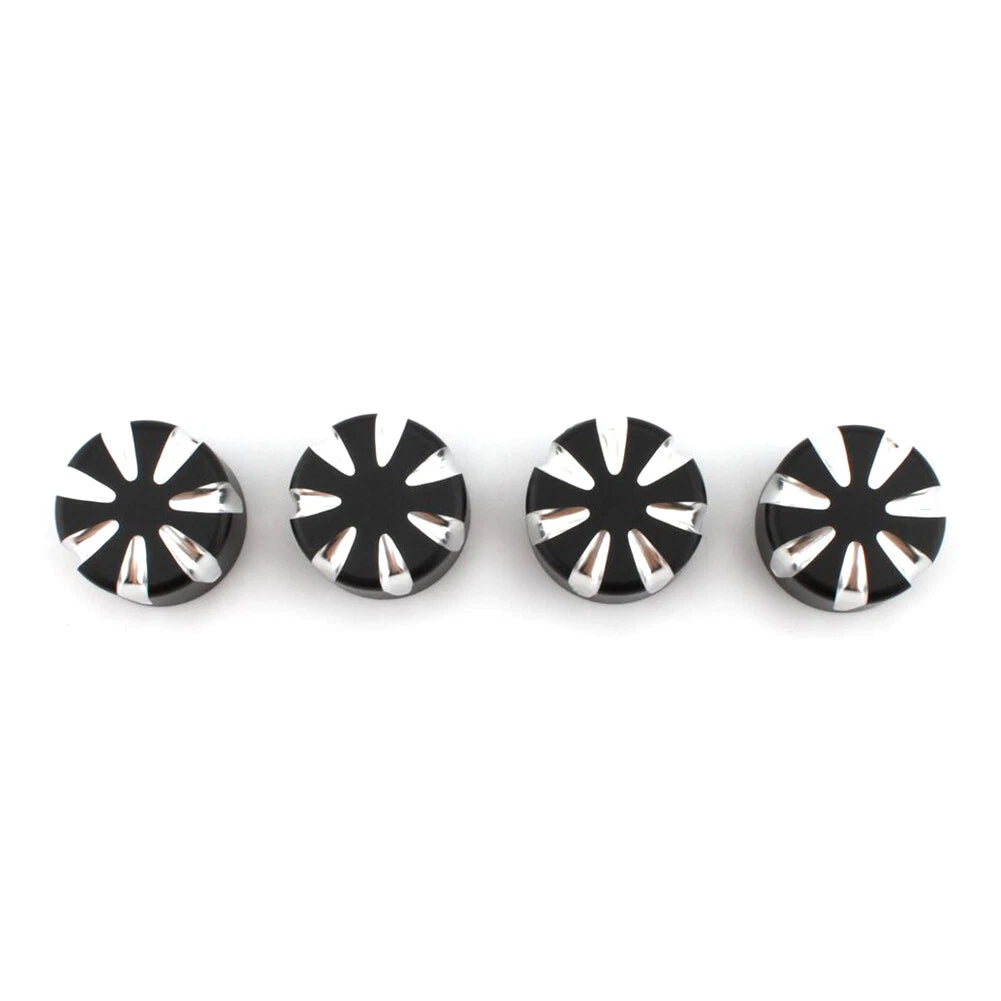 Set of 4 Aluminum Head Bolt Cover Caps for T120 Thruxton Scrambler (2016–2023)