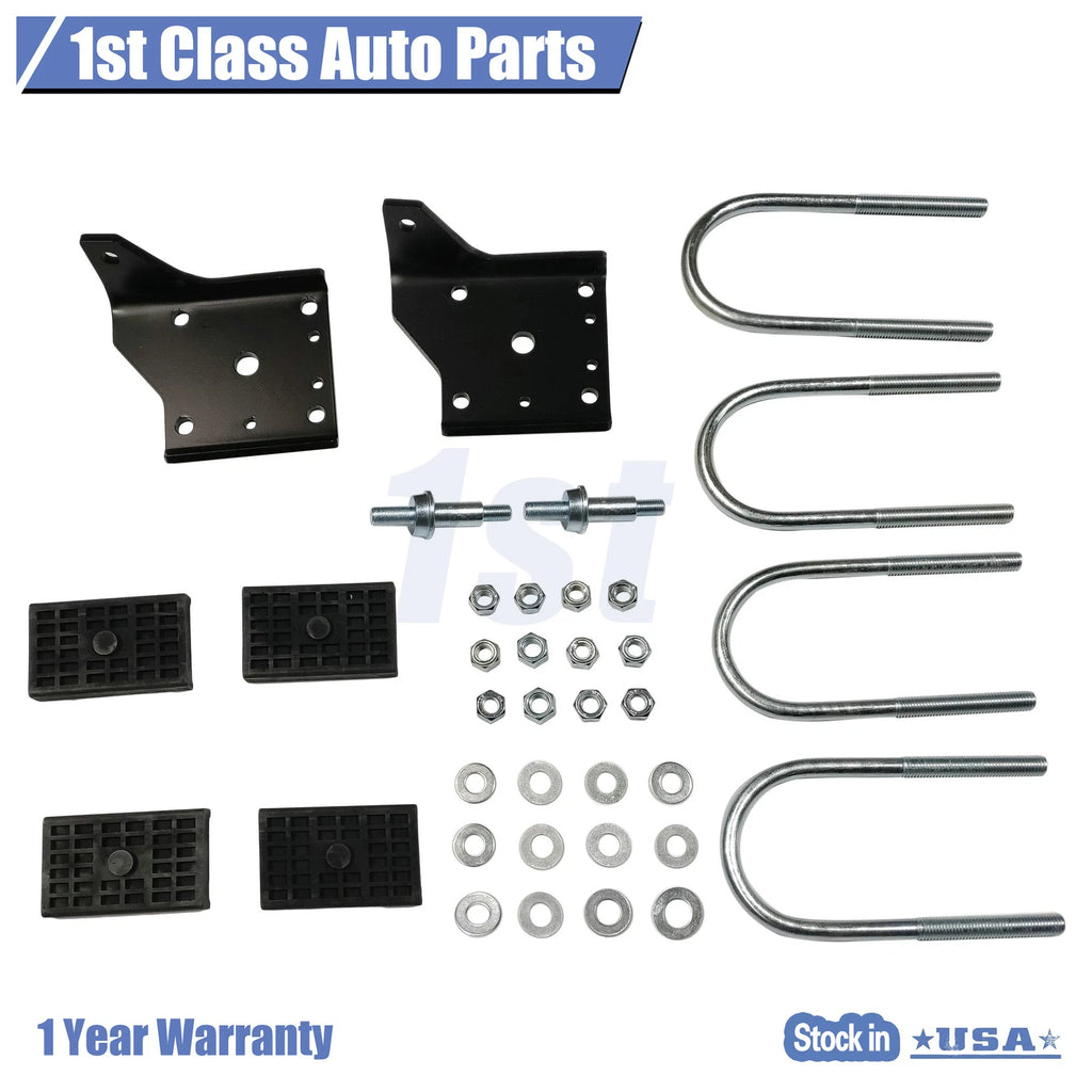 Spring Pad U-Bolt Nuts Kit for 1968-1969 Camaro Firebird