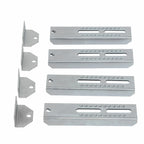 Set of 8 Vertical Bunk Board Brackets for Boat Trailer (10")
