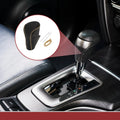 Gear Shift Knob Cover for Honda Accord 8 (2008–2012) Black Yellow Leather
