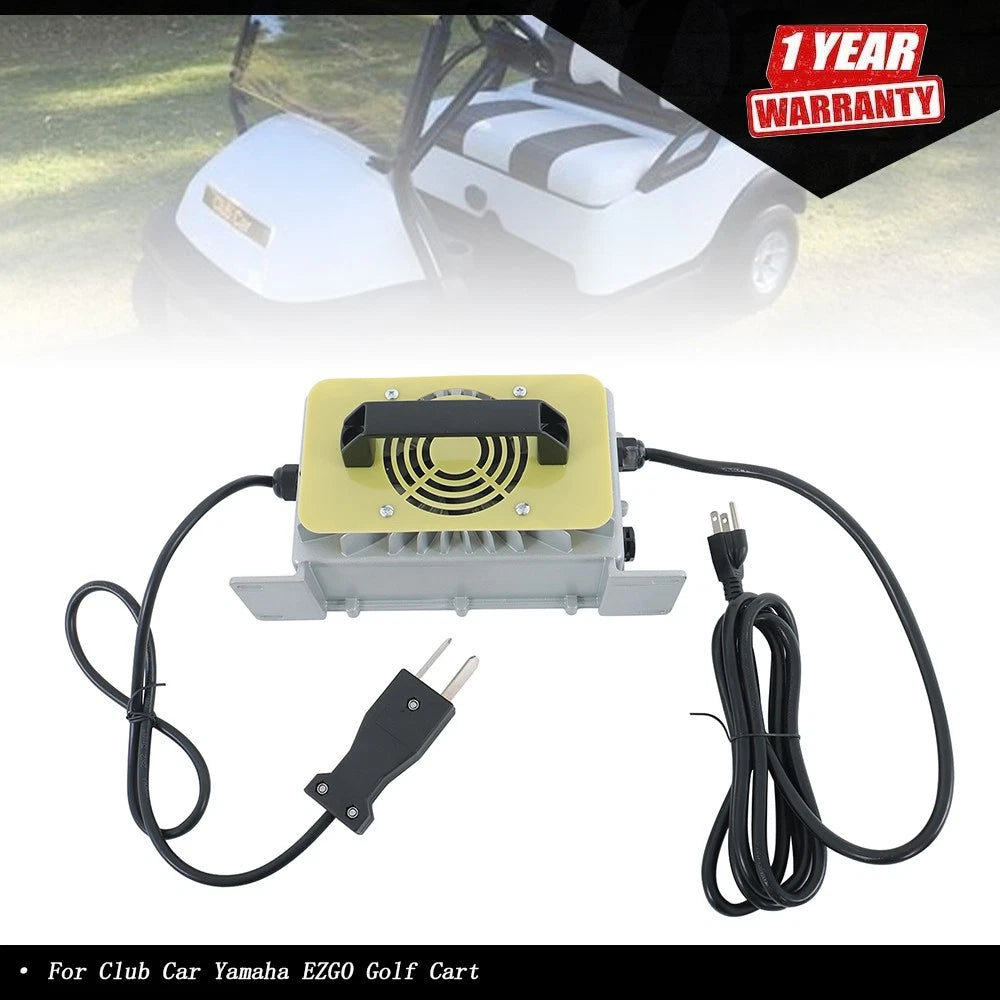 Waterproof Charger for E-Z-GO Yamaha Golf Carts 36V 18A